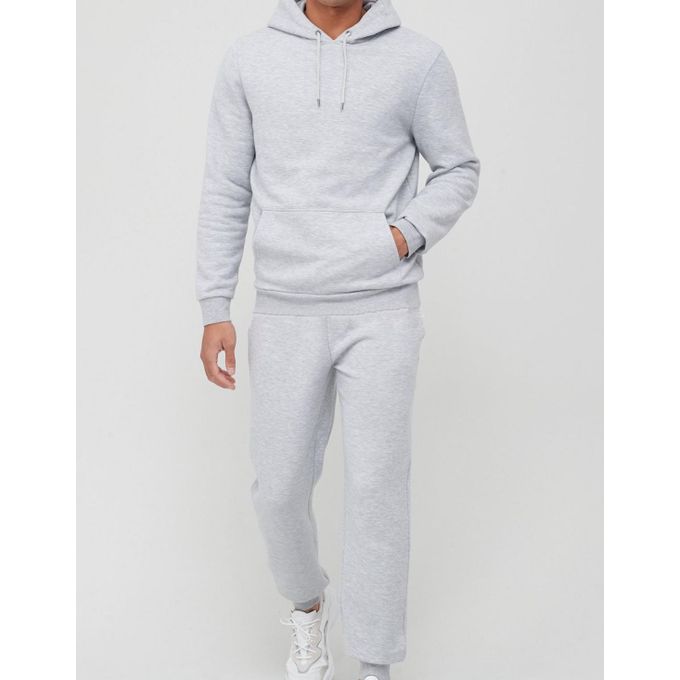 Danami Set Of Hoodie And Joggers (Up & Down)- Light Grey - Danami Clothes