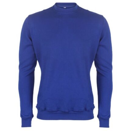 Danami Plain Customisable Sweatshirt- Royal Blue