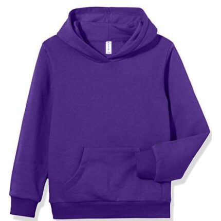 Danami Children Plain Hoodie For Boys Or Girls-Purple