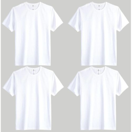 danami 4 in one short sleeve t shirts white