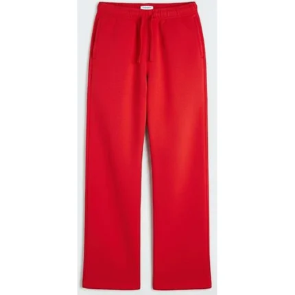 Danami Baggy Straight Cut Sweatpants/Joggers - Red
