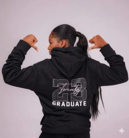Class of 2026/ Graduation Hoodie – Black